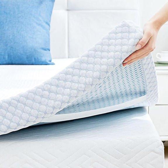 SINWEEK 3-Inch Memory Foam Mattress Topper