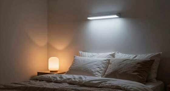 three light bedtime setup