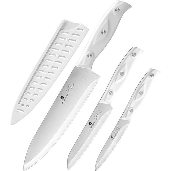 3PCS Ultra Sharp High Carbon Stainless Steel Chef Knives