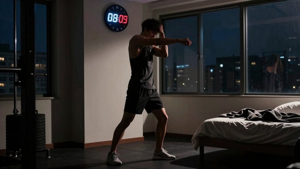 timing workouts with circadian rhythms