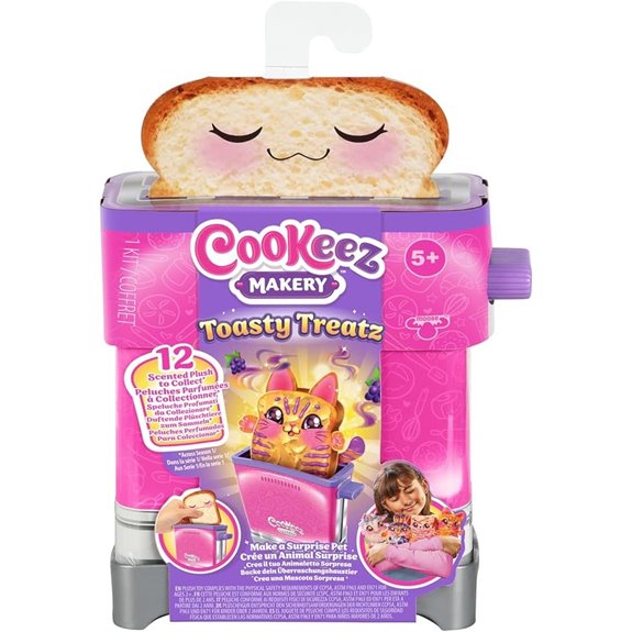 Cookeez Makery Toasty Treatz Toaster with Plush