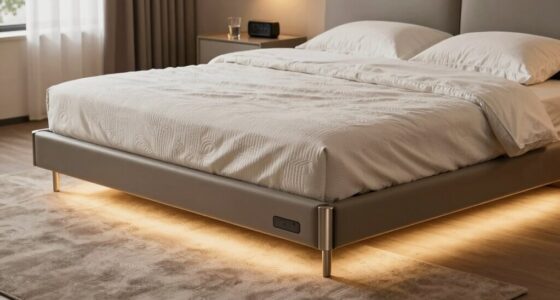 top adjustable beds with lighting