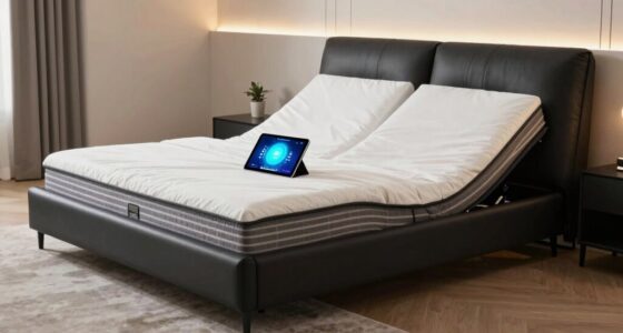 top app controlled adjustable beds