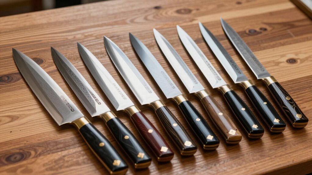 top handmade japanese knife selection