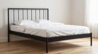 top king metal bed frames