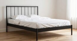 top king metal bed frames