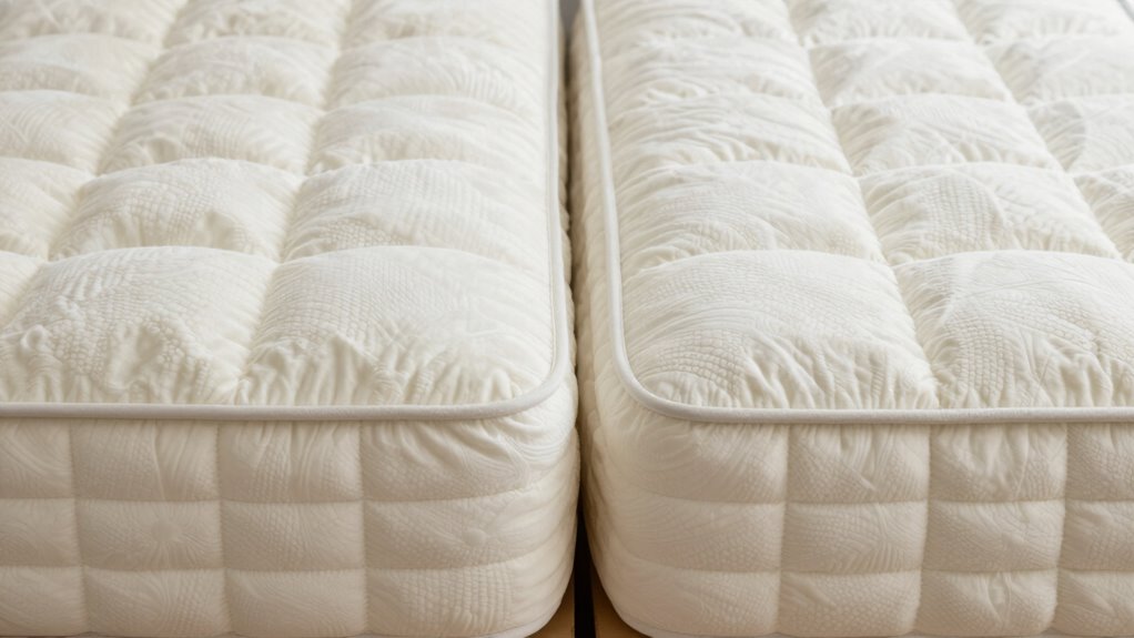 top layer softness comparison