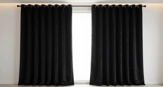 top long blackout curtains