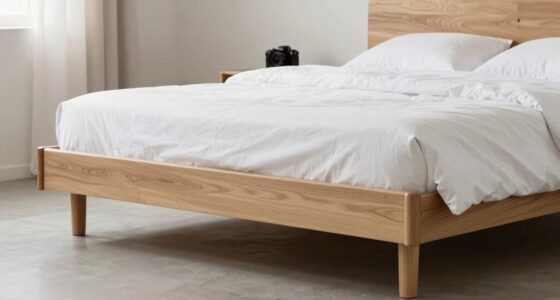 top modern wood bed frames