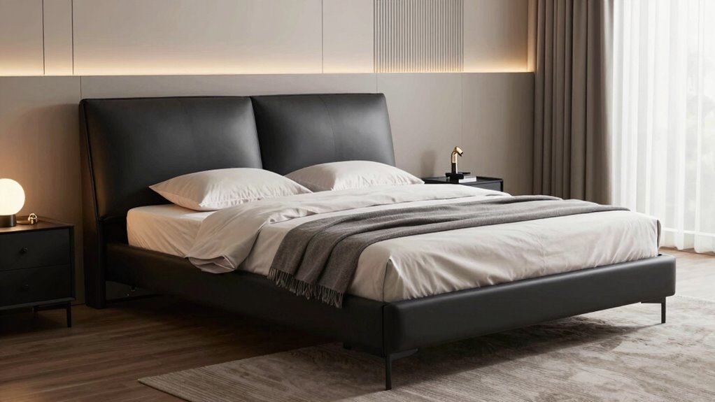 top queen wall hugger bed bases