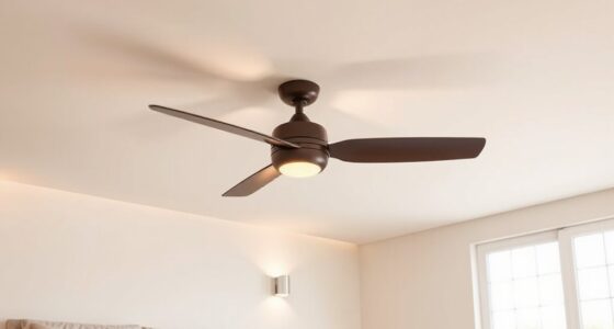 top quiet bedroom ceiling fans