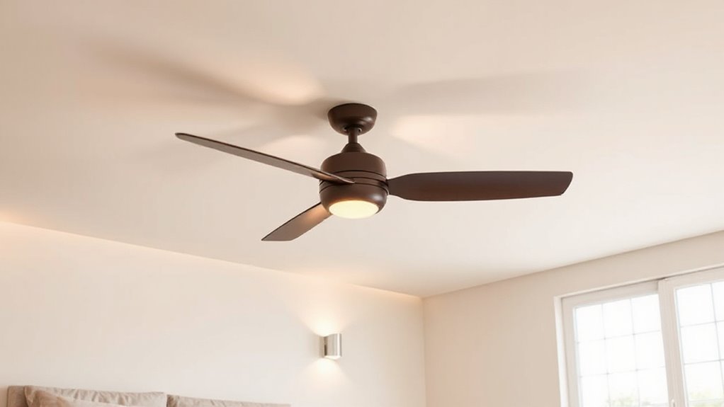 top quiet bedroom ceiling fans