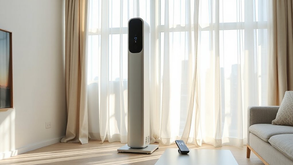 top remote controlled tower fans