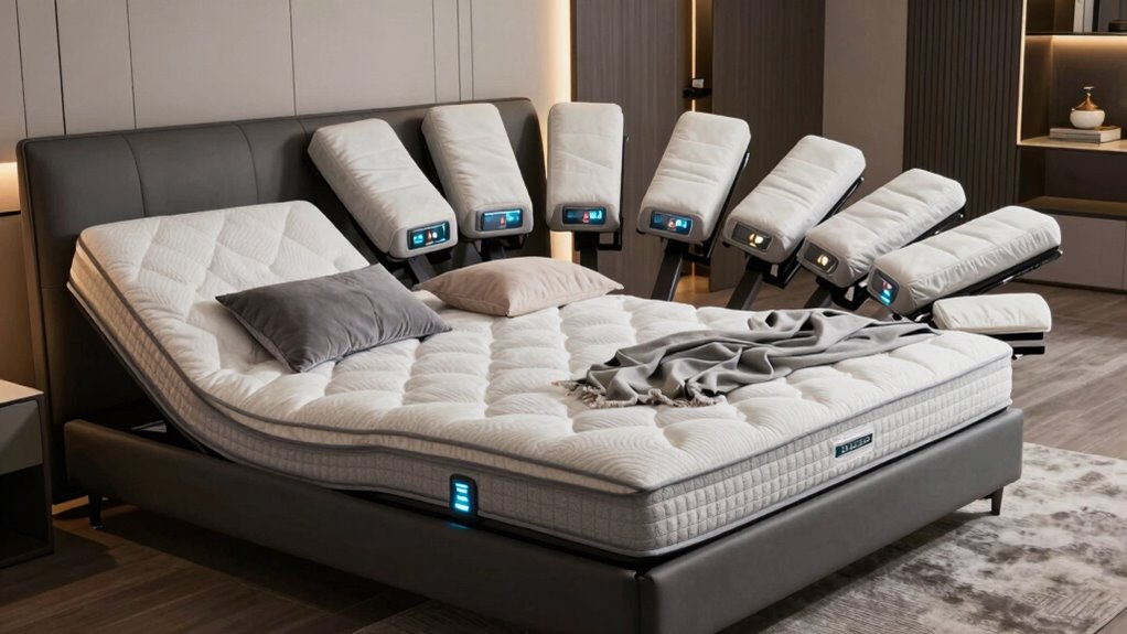 top split king bed bases