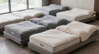 top split king foam mattresses