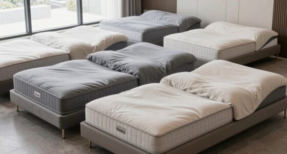 top split king foam mattresses