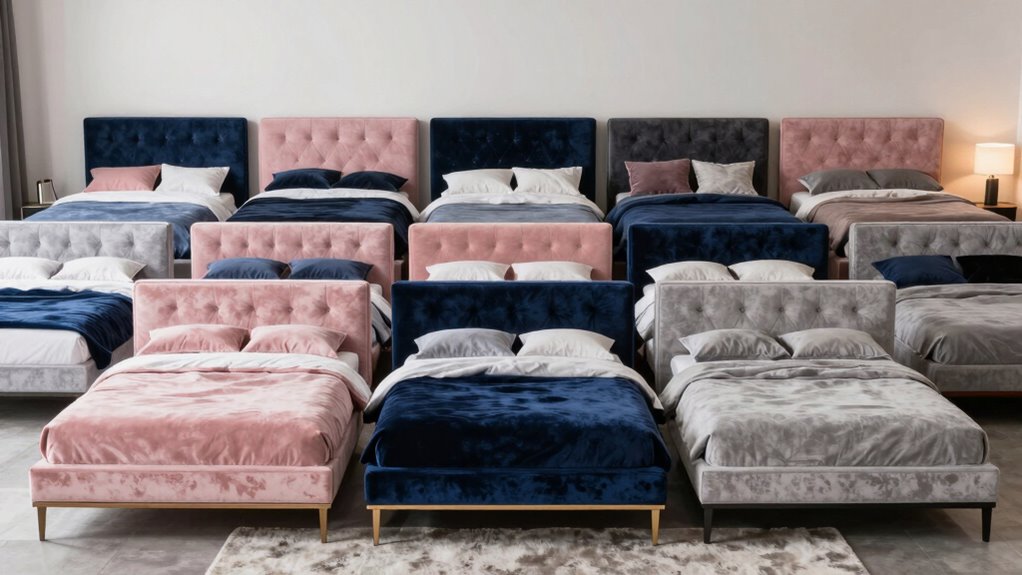 top upholstered bed frames