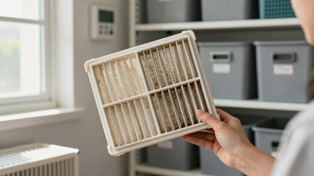 track filter replacement schedule