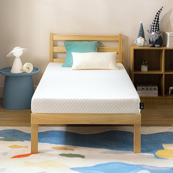 Zinus 5 Twin Cooling Memory Foam Mattress