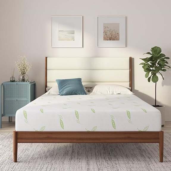 NapQueen Twin Green Tea Memory Foam Mattress