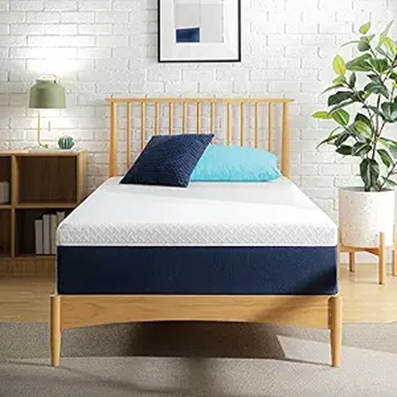 ZINUS 12-Inch Twin Hybrid Mattress Fiberglass-Free