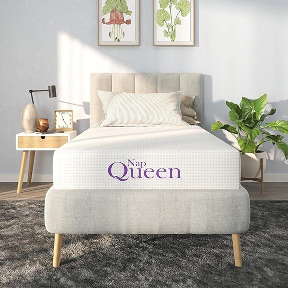NapQueen 8-Inch Twin Memory Foam Mattress