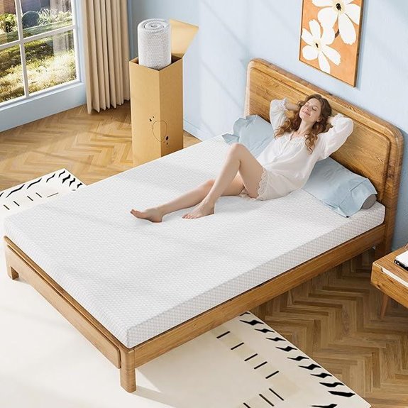 Twin Cooling Memory Foam Mattress in a Box