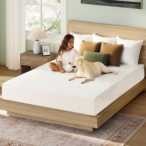 Rolanstar Twin Size Gel Memory Foam Mattress