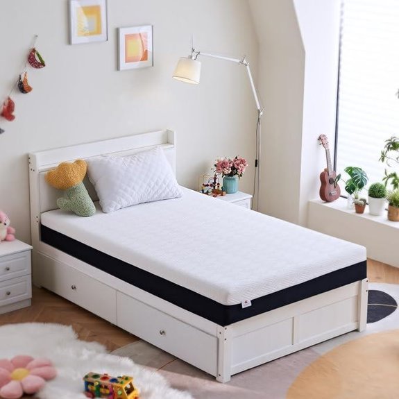 Twin Size Gel Memory Foam Mattress in a Box