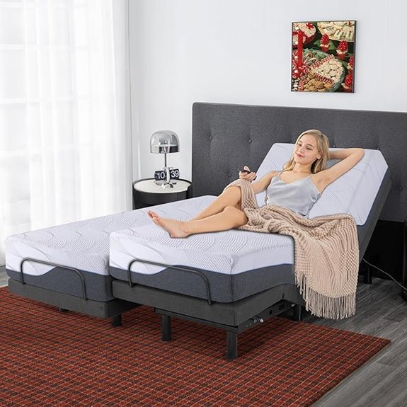 twin xl adjustable bed