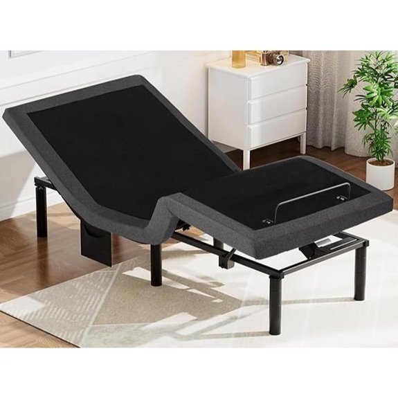 Pipishell Twin XL Electric Bed Frame with USB