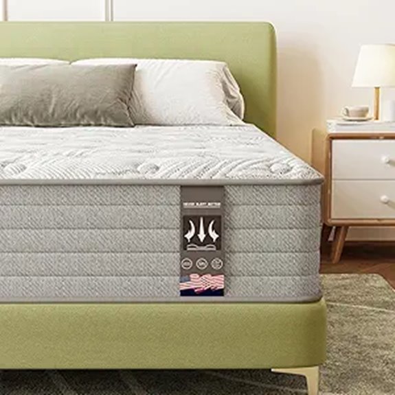 Twin XL Hybrid Mattress with Gel Memory Foam