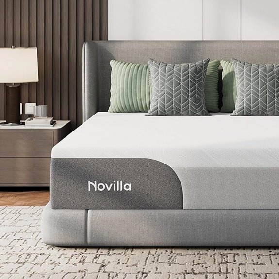 Novilla Twin XL Gel Memory Foam Mattress in a Box