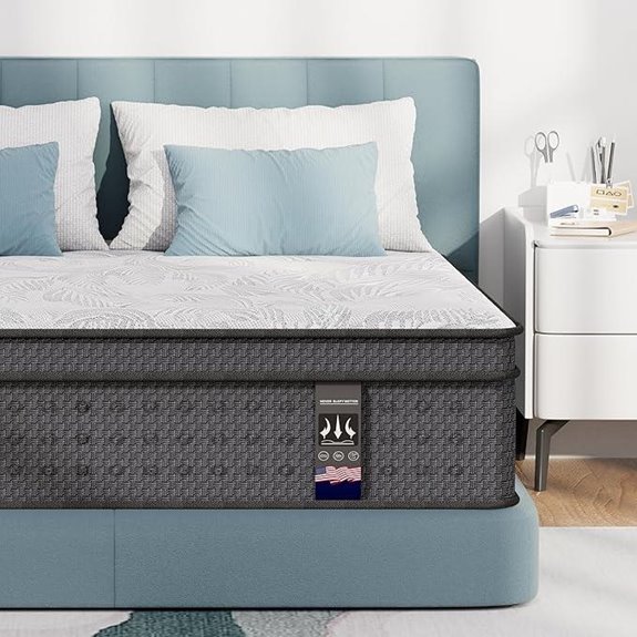 Twin XL Hybrid Gel Memory Foam Mattress in a Box