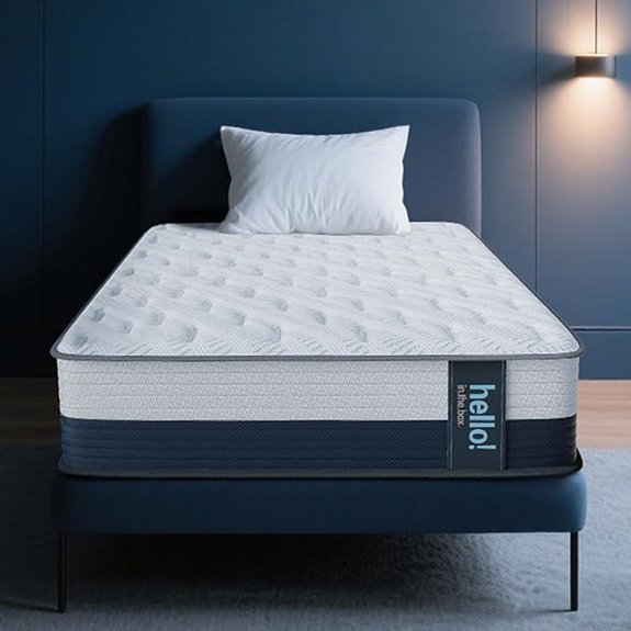 Twin XL 10-Inch Hybrid Mattress with Memory Foam