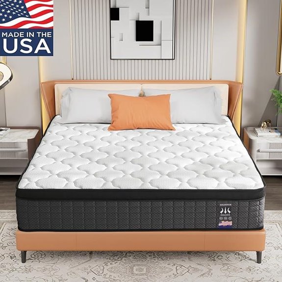 Twin XL Hybrid Mattress with Pocketed Coils