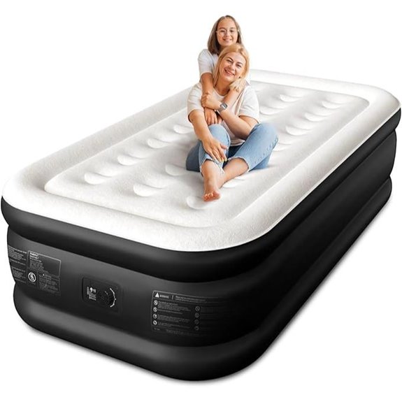 Twin XL Air Mattress with Built-in Pump