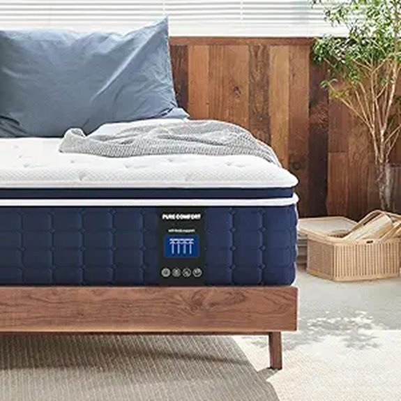 Coolvie Twin XL Mattress with Pocket Springs and Foam