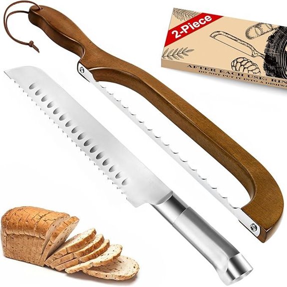 2-Pack Sourdough Bread Knife Set