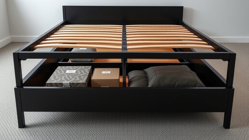 underbed storage considerations