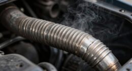 unnoticed exhaust cooling leaks