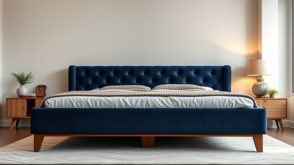 upholstered bed frame considerations