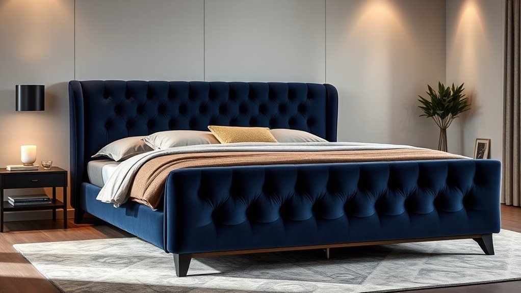 upholstered bed frame considerations