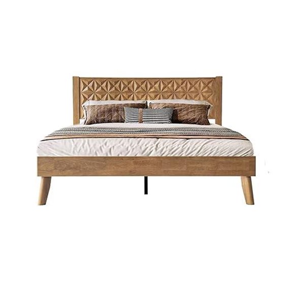 East West Upland Queen Bed Frame with Headboard
