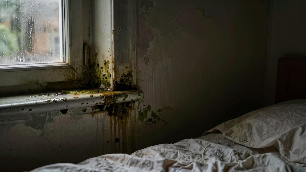 ventilate and monitor moisture