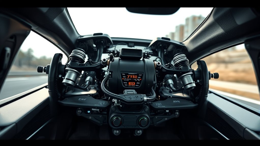 vibration transmission and dampening