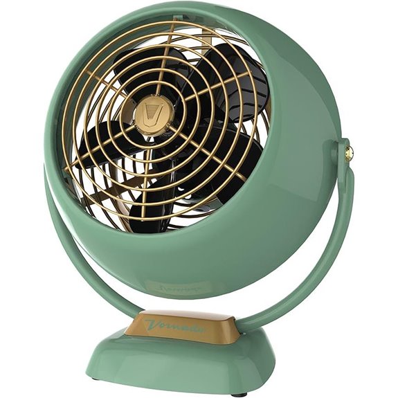 Vornado VFAN Jr. Vintage Air Circulator Fan Green