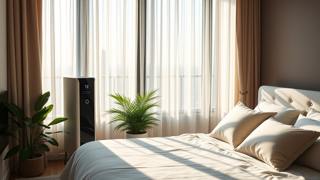 vocs purifier features and size