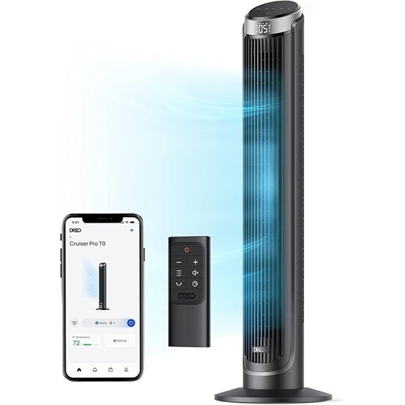 Dreo Smart Tower Fan with Voice & App Control