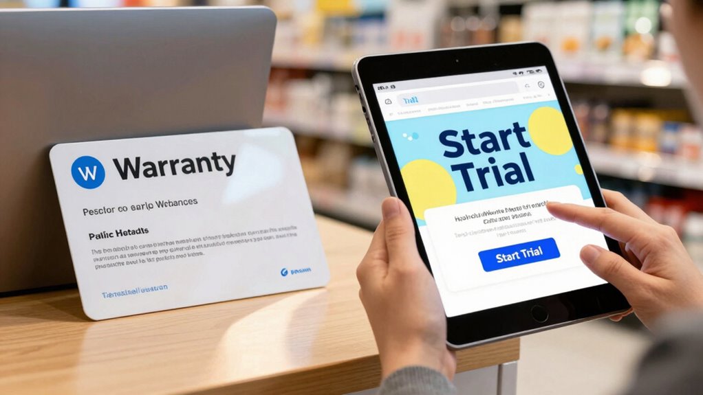 warranty registration and restrictions